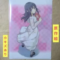送料無料#翔子 大人ver 原作絵 A4クリアファイル/青ブタ/青春ブタ野郎9