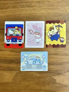あつまれどうぶつの森amiiboカードサンリオコラボキャラクターズシールステッカ