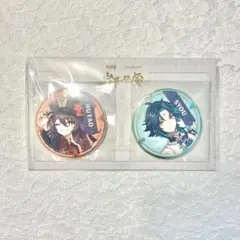 原神×SWEETS PARADISE -岩華聚餐- 限定缶バッジセット 2021