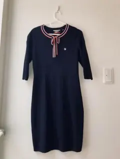 お値下げ FILA ワンピース ニットワンピース ポロワンピース