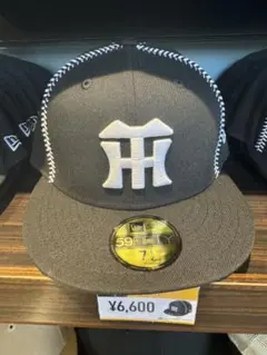 阪神タイガース 【59FIFTYキャップ】BALL STITCH ブラック