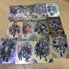 森羅万象チョコ キラキラカード 12枚セット＋おまけ1枚