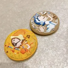 おジャ魔女ドレミ　刺繍缶バッジ