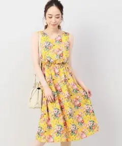 定価2万円　La TOTALITE リバティプリントワンピース