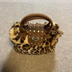 伊太利屋 イタリヤ ラモーダゴジ ハンドバッグ トートバッグ ヒョウ柄