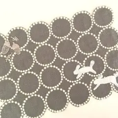 ハンドメイド　ミナペルホネン　tambourineミニマット③