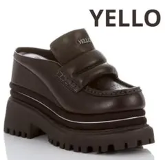 YELLO完売品　ブラウン 厚底ローファー　Ｓサイズ YELLO完売品 ブラウン 厚底ローファー Sサイズ YELLO完売品