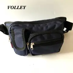 VOLLEY ネイビー ボディバッグ