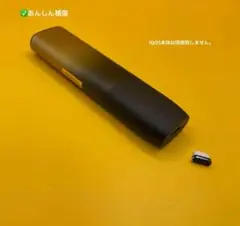 ［1個黒色］iQOS充電部分の粉塵から守る非純正充電キャップセレッティモデル対応