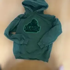 X LARGE フード付き　トレーナー