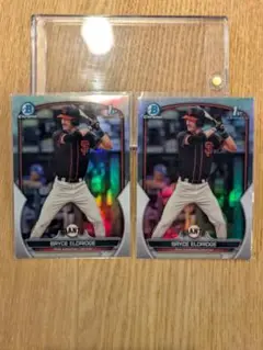 Bryce Eldridge 2023 Bowman リフラクター 2枚セット