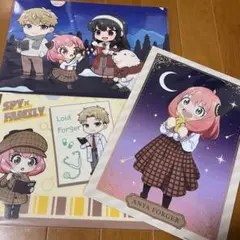 SPY×FAMILY クリアファイル　3点セット♡