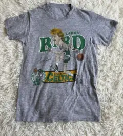 LARRY BIRD霜降りプリントTシャツNBAセルティックスUSA製