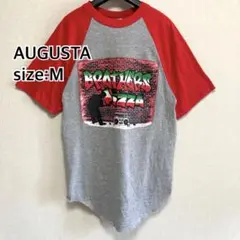 週末限定値下げ❗️オーガスタ 企業系 ラグラン Tシャツ メンズ M