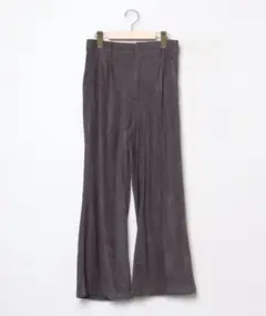 CLEL ダブルテックフェードベルテッドパンツ　チャコールグレー　XSサイズ