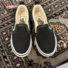 新品　Vans ブラック スリッポン