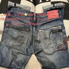 【新品】Levi's Fenom Fragment Disco W32 L31 Levi's Fenom Fragment 505-0207M W32 L31 90%新
