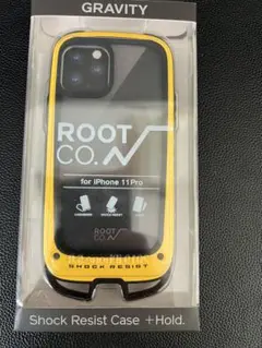 開封のみ　ROOT CO. ルートコー iPhone11Pro用ケース　イエロー