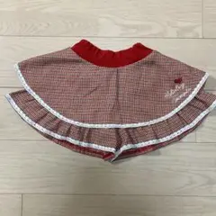 シャーリーテンプル チェックキュロット 110