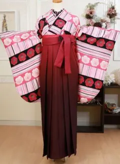 卒業袴モダンアンテナブランド○二尺袖○小袖○袴○卒業式○大学○短大○