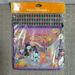 ディズニーシー　巾着　ハロウィン　ダッフィー　シェリーメイ　ジェラトーニ