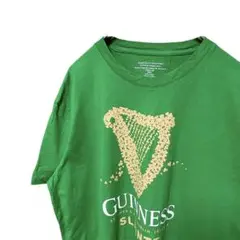 ハープ GUINNESS SLAINTE PLEASE Tシャツ クローバー