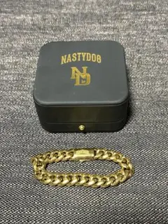 【美品‼️NASTYDOG】ゴールド　チェーンブレスレット（現在完売中）