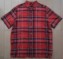 ＧＡＰ　ギャップ　 クラシックフィット　半袖シャツ　チェック　Ｌサイズ