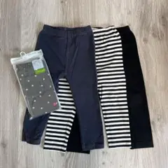 UNIQLO ユニクロ ベビー レギンス 4本セット 90サイズ