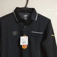 PUMA 黒 ポロシャツ Lサイズ