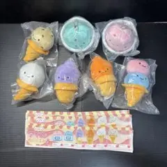 ★新品★ にっこりーノ　アイスのぬいぐるみ2 コンプリート　7個　クオリア
