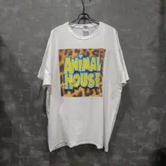 00s ANIMAL HOUSE Tシャツ 豹柄 XL GILDAN 古着