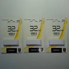 HIDISC　USBメモリ　32GB　３個セット