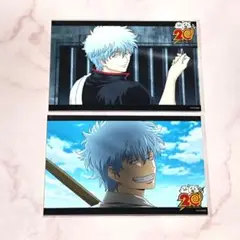 銀魂 坂田銀時⑴ ファミマプリント ブロマイド 2枚