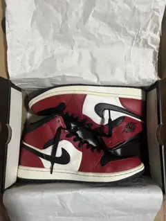 【26.5】AJ1 MID "CHICAGO BLACK TOE"
