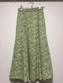 カットジャガードマーメイドスカート　cohina