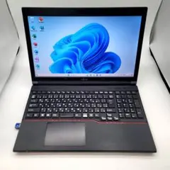 SSD512GB バッテリー◎ 15 富士通 i5-4300M 8GB オフィス