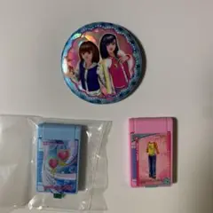 オシャレ魔女ラブアンドベリー　ラブベリー　ガチャガチャ　ミラー　鏡　缶バッジ