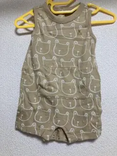 baby GAP クマ柄ロンパース 0-3ヶ月用