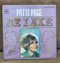 Patti Page / DELUXE LPレコード　 JAZZ-0034