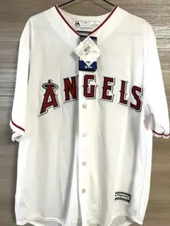 【新品タグ付き】大谷　ユニフォーム　エンゼルス　マジェスティック　L