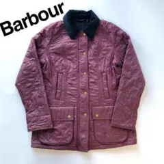 ブルゾン アウター Barbour バブアー 中綿キルティング ジャケット 紫