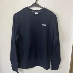 FILA ネイビー スウェット Lサイズ