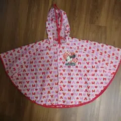 ミニーちゃん　レインポンチョ