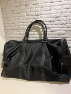 aroco（アロコ）撥水 高密度ナイロン × シュリンクレザー ボストンバッグ