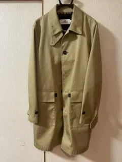 【新品未使用】定価12万円 coach ステンカラーコート カーキ ベージュ coat-13001 撥水 ステンカラーコート ベージュ カーキ | L