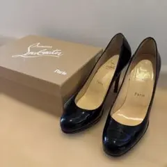 Christian Louboutin ブラック ハイヒール　38
