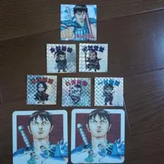 キングダムの四字熟語ステッカー　夏コミ