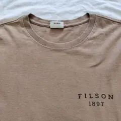 FILSON フィルソン ロゴプリント 半袖Tシャツ USA製 S