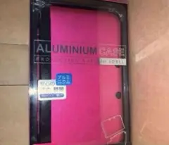 新品未開封　3DSLL 用　アルミニウムケース　ピンク